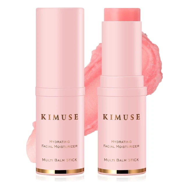 Kimuse Multi Balm Stick Idratante per il Viso - Anti-Aging, Nutriente e Idratante