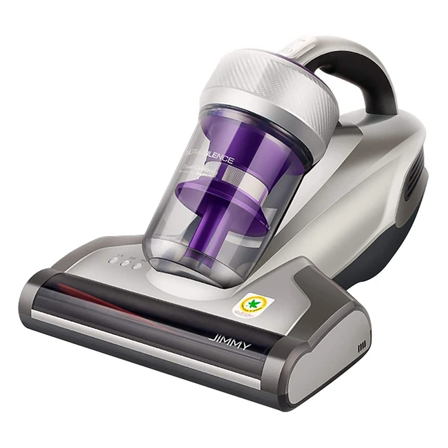Aspirateur anti-acariens Jimmy JV35 - 700W, fonction antibactérienne, filtre HEPA, lumière UV et chauffage