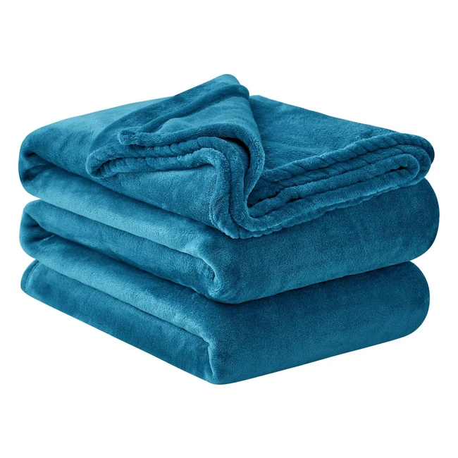 Plaid Polaire 230x270 Flanelle 260gsm pour Canapé - Doux, Chaud et Durable