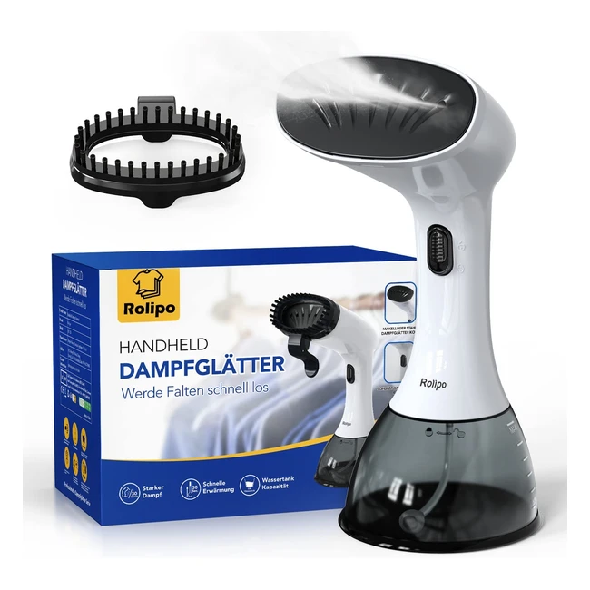 Rolipo Dampfgltter 400ml Steamer - Effektive Faltenentfernung fr zuhause B