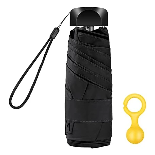 Ombrello pieghevole Vicloon Mini - Leggero, antivento, protezione UV - Ideale per viaggiare