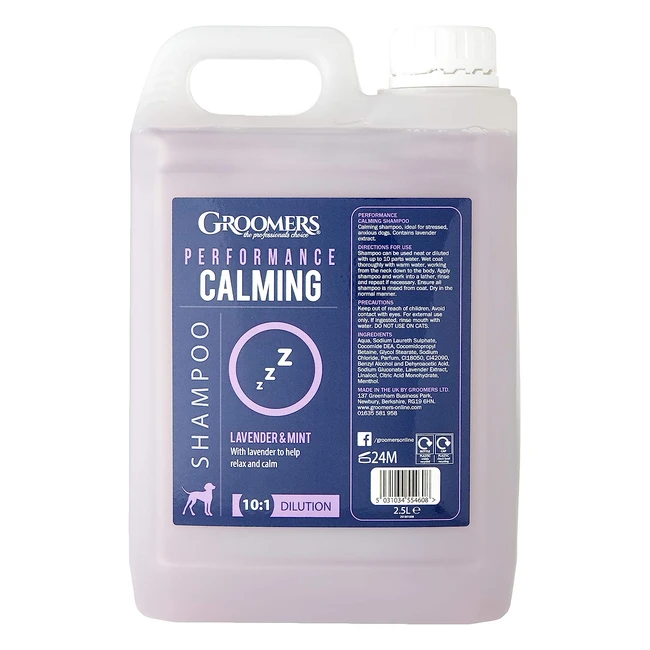 Calming Lavender Shampoo for Dogs - Groomer's Performance 25L