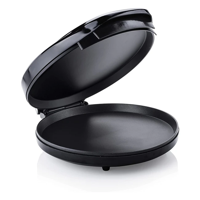 Tristar PZ2881 Pizzaofen, einstellbarer Thermostat, Backflächendurchmesser 30cm, Antihaftbeschichtung