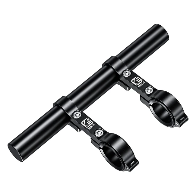 Extender Manubrio Bici Moto in Lega di Alluminio con Doppie Morsetti - Adatta per Manubri 087-126mm