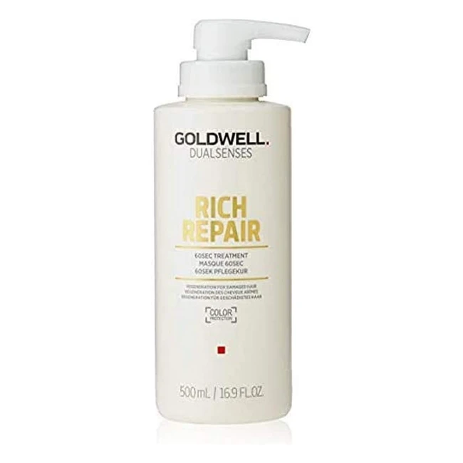Traitement Goldwell Dualsenses Rich Repair 60sec - Répare et ravive les cheveux abîmés