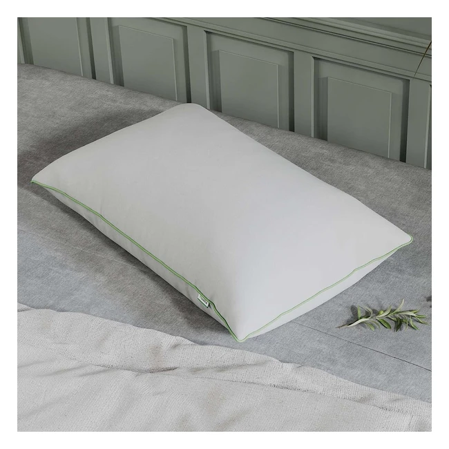 Cuscino Novilla matrimoniale/singolo con imbottitura regolabile in altezza, tessuto Oeko-Tex lavabile in lavatrice, 45x74 cm