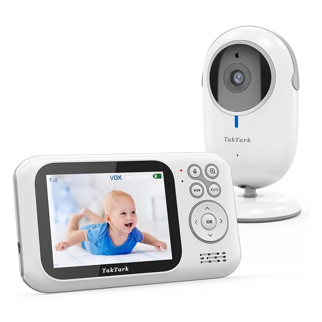 Cámara Vigilancia Bebé Taktark BM611 - Pantalla LCD 32