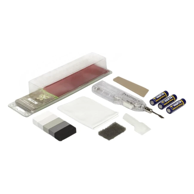 Kit de réparation carreaux sol et mur blanc/gris PicoBello G61650 - 6 bâtons Keramifill