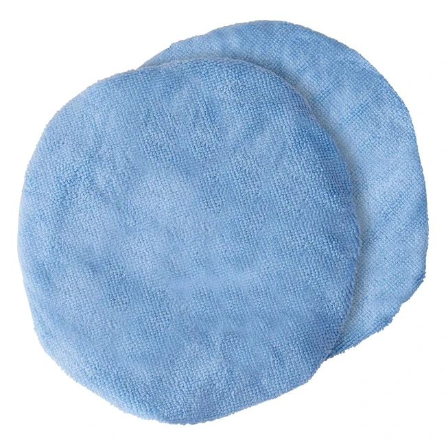 Bonnets de polissage en microfibre pour une brillance éclatante - 2 pièces - Diamètre max. 240mm