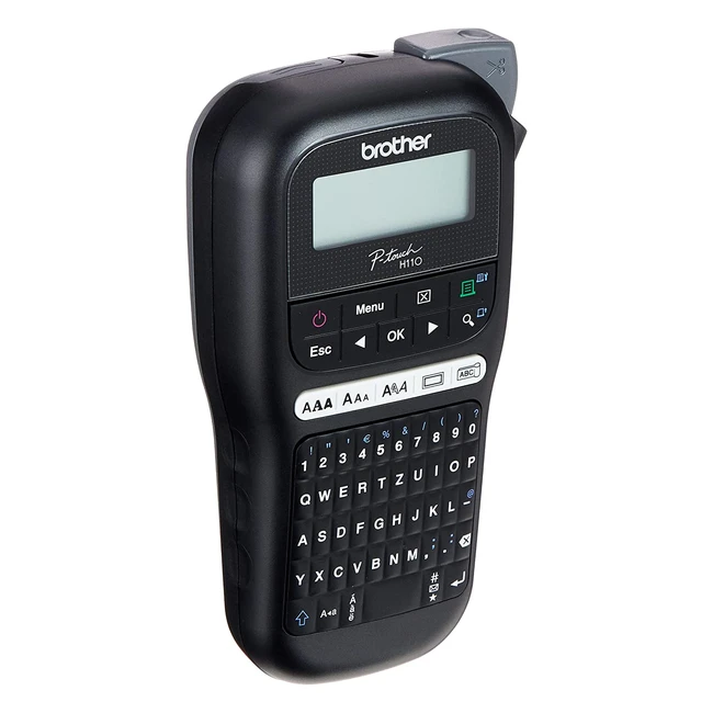 Rotuladora electrónica Brother Ptouch H110L para oficinas y comercio electrónico - hasta 12mm