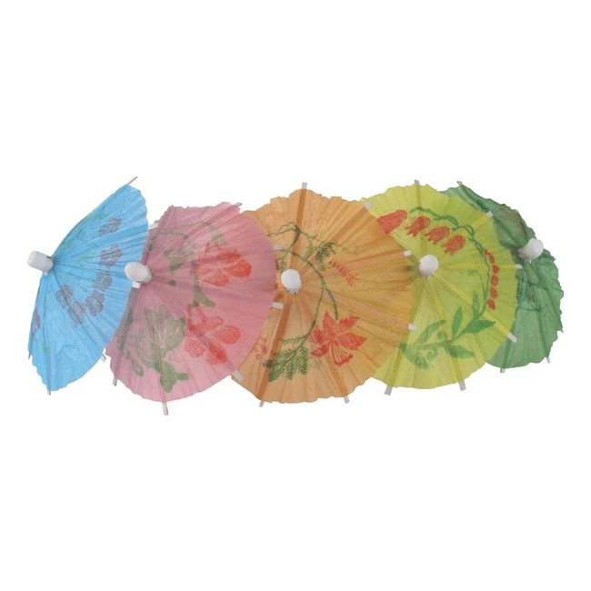 Palillos para cócteles Drinkstuff - 144 unidades - Varios colores