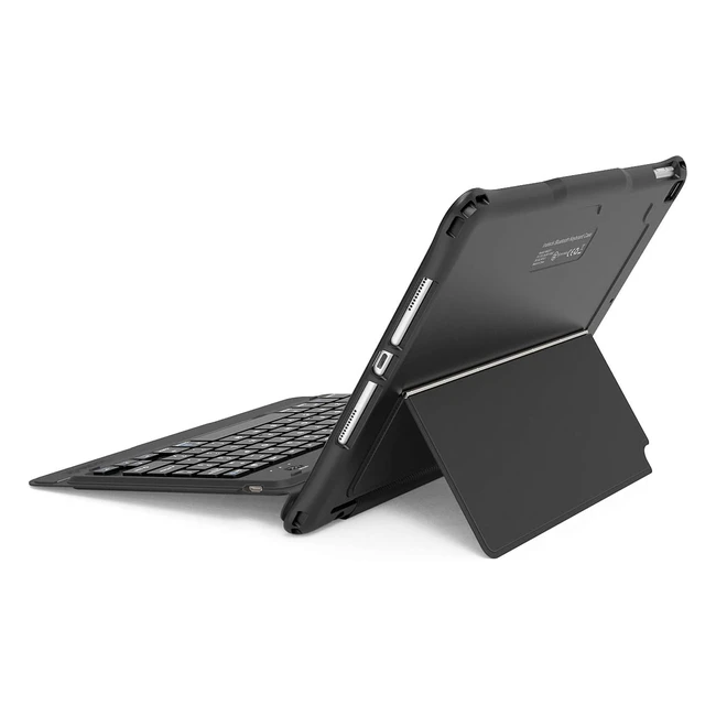 Inateck Keyboard Case für iPad 2021/2020/2019, 10.2 Zoll, Air 3, Pro 10.5 - QWERTZ KB02011