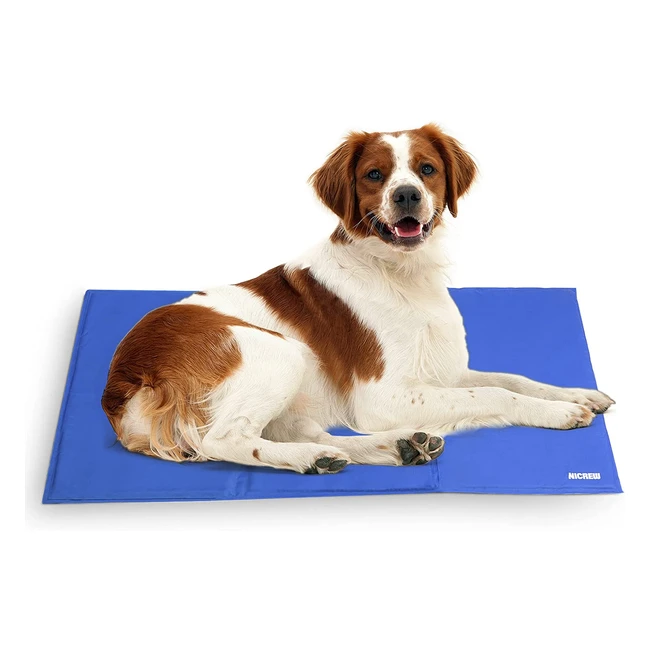 Manta Refrescante para Perros Nicrew 50x90 cm - Enfría y Alivia en Verano