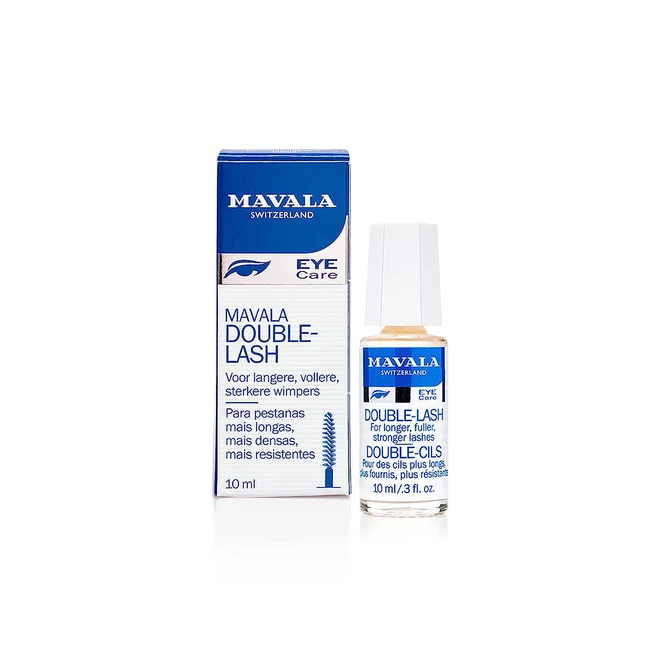 Mavala Double Lash: Serum para pestañas y cejas con crecimiento y volumen - 10ml