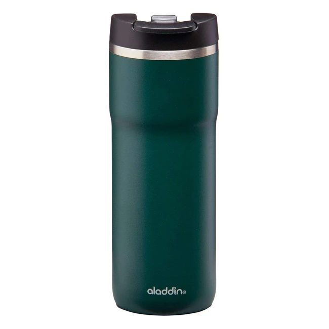 Aladdin Barista Caf Stainless Steel Travel Mug Basil Green 047L - Hot for Hours