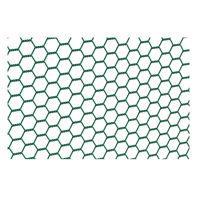 Gahalberts Sechseckgeflecht Grün 614195 - 25m Länge, 500mm Höhe, 13mm Maschenweite