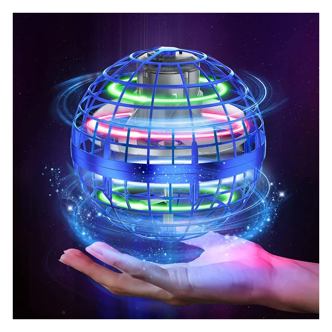 Xinhome Flying Ball Orb Toys - RGB Light, Unique Boomerang Effect, USB Rechargeable - Perfect for Kids and Adults