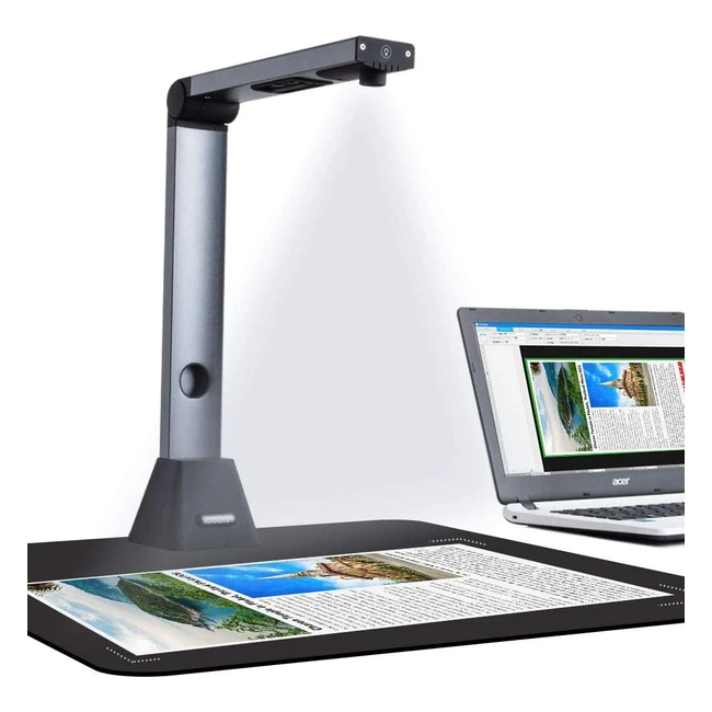Scanner de documents portable Bamboosang X3 - Haute dfinition taille de captu