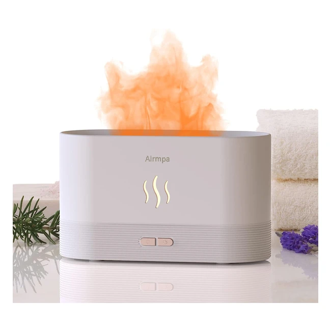Difusor de Aromas con Efecto Llama 180ml - Aromaterapia y Humidificación