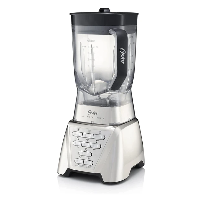 Frullatore Oster Pro 1100W con Lama 6 Punte Acciaio Inossidabile e Bicchiere da 19L