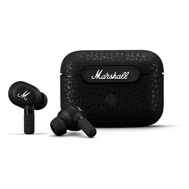 Marshall Motif ANC True Wireless Kopfhörer - 20h Akkulaufzeit - Geräuschunterdrückung - Schwarz
