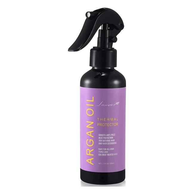 Lanvier Heat Protection Spray 200ml - Protects Hair up to 230C from Flat Iron
