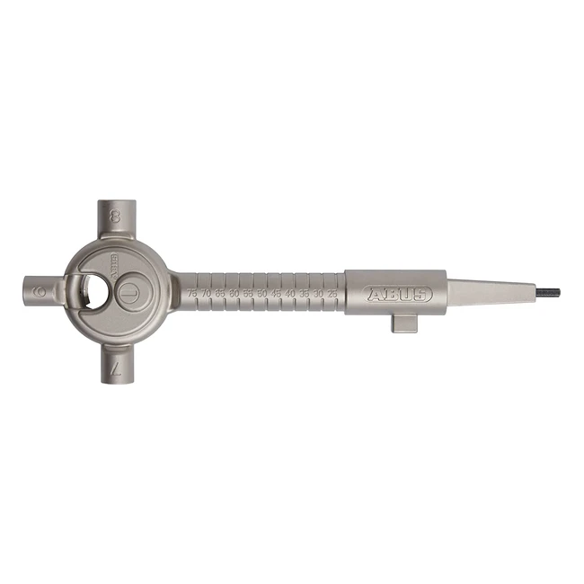 Clé de chantier universelle ABUS 308581 - Réglage de toutes les longueurs de cylindre
