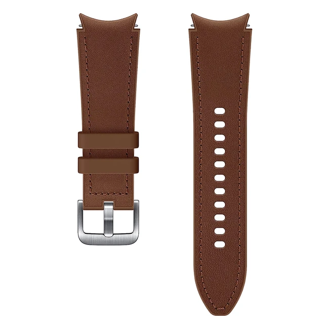Samsung Hybrid Leather Watch Strap - Comfortable Fit, High Quality Materials, 20mm, SM Camel