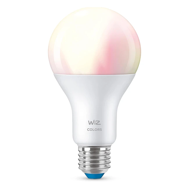 Ampoule LED Connectée Wiz E27 Couleur, 100W, 1521 Lumen, Compatible Alexa, Google Assistant et Apple HomeKit