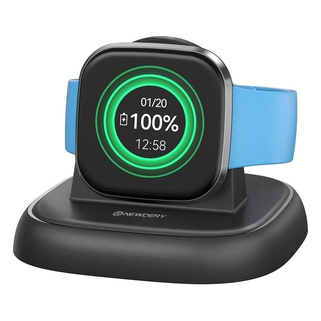 Newdery Charger Dock for Fitbit SenseVersa - Magnetic Watch Charger Stand with 