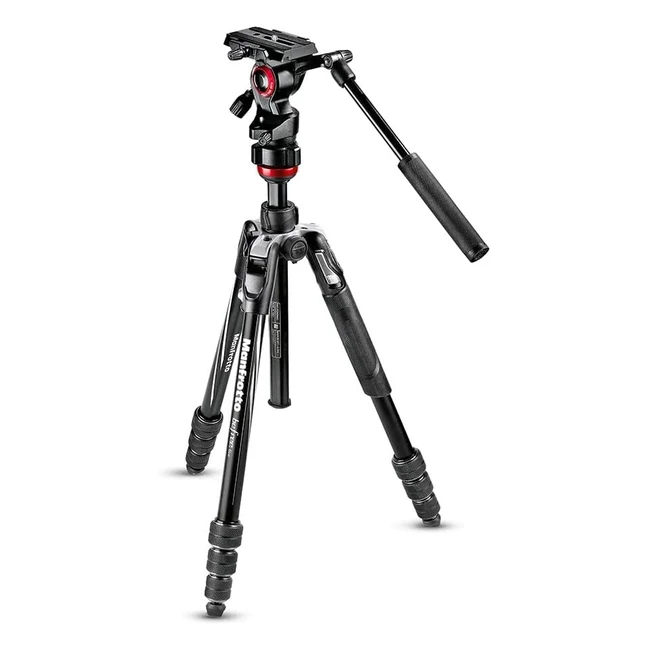 Manfrotto Befree Live Twist - Treppiede da Viaggio in Alluminio per Fotocamere Reflex, CSC e Videocamere - Leggero e Resistente