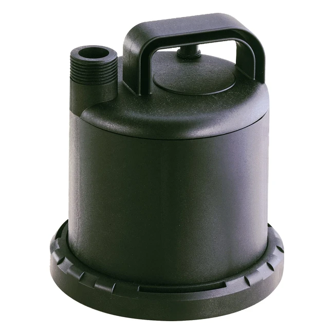 Pompa Svuota Piscine Sicce Ultra Zero 3000L/h 80W - Sommergibile, Anticorrosione, Adatta a Qualsiasi Tubo da Giardinaggio