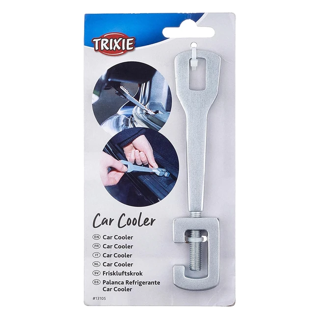 Palanca refrigerante Trixie para perros en maletero - Ref. 1234 - Aireación y sujeción ajustable