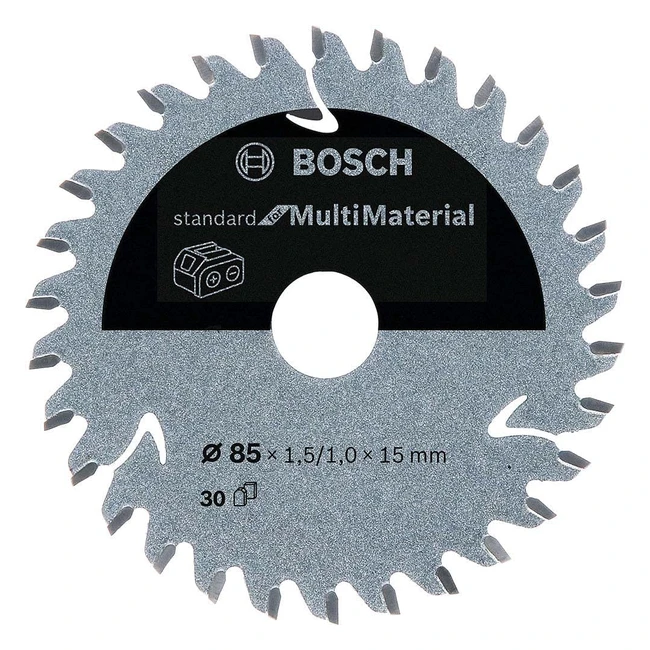 Bosch Professional Multi-Material Blade 85x15x15mm - 30 Teeth