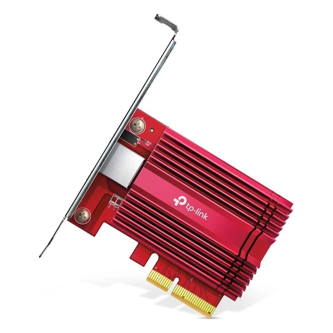 Carte WiFi PCIe 10 Gigabit TX401 - TP-Link - Ultra rapide et compatible avec Windows/Linux - Réseau 10Gb/s - Câble Ethernet Cat 6a inclus