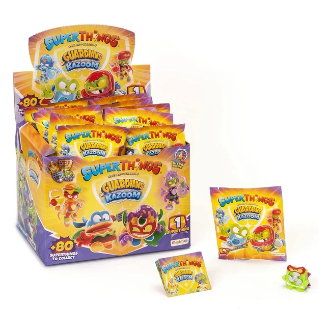Superthings Rivals of Kaboom Guardians of Kazoom - Bote de 50 One Packs avec f