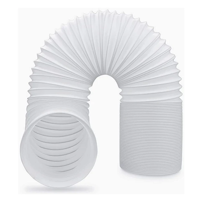 Tuyau climatiseur mobile PVC flexible - Diam. 13cm/15cm - Long. 200cm - Kit universel