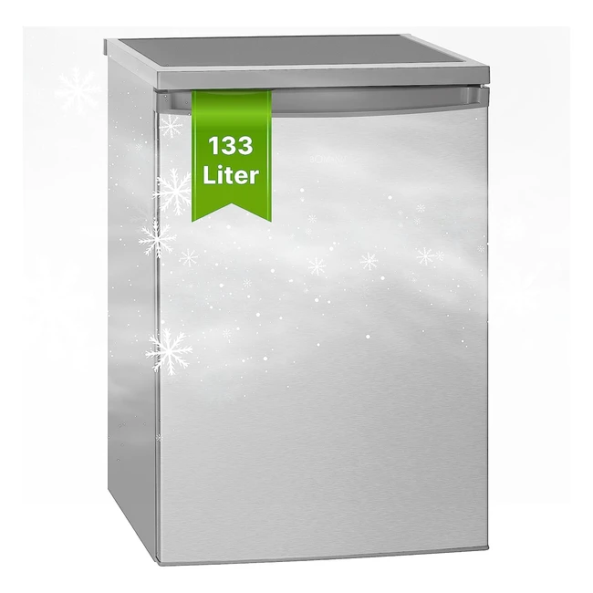 Bomann VS 2185 Kühlschrank - 137L, A+++ Energieeffizienz, stufenlose Temperaturregelung
