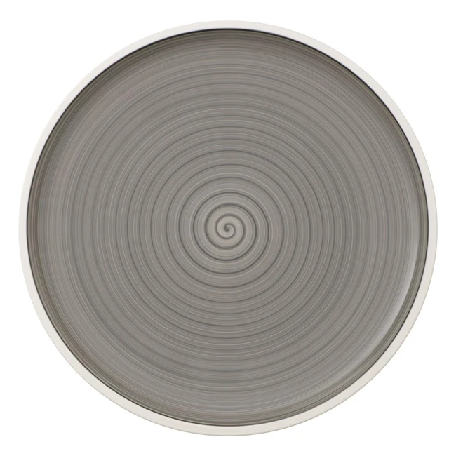 Villeroy  Boch 1042312590 Pizza Plate - Hand Painted Grey Premium Porcelain 3