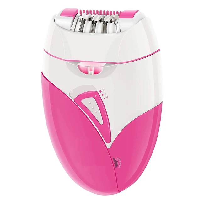 Depiladora Eléctrica Inalámbrica Kyowoll con Luz LED y 2 Ajustes de Velocidad - Tecnología de Pinzas MicroGrip - Recargable - Depilación Facial y Corporal