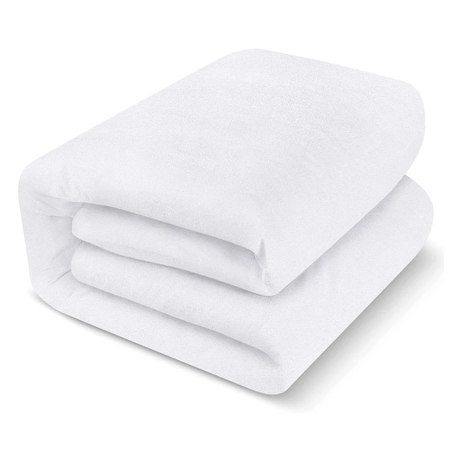 Utopia Bedding Wasserdichter Matratzenschoner 135x190x30cm - Atmungsaktiver Hypoallergener Matratzenbezug