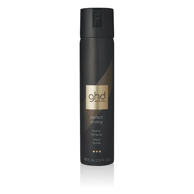 ghd Perfect Ending Final Fix Hairspray 75ml - Long-Lasting Hold & Shine