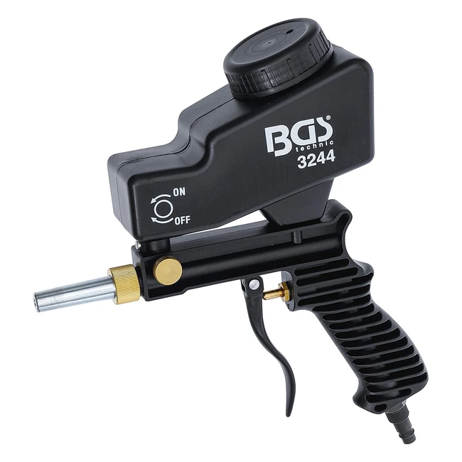 Arenadora Neumática BGS 3244 - Contenedor de Arena de 600 cm3 y Punta de Acero de 5 mm