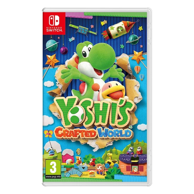 Yoshi's Crafted World Nintendo Switch - Edizione Spagna | Gioco di Avventura con Grafica Eccezionale
