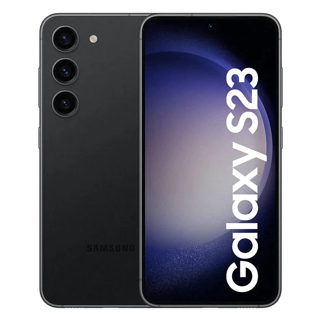 Samsung Galaxy S23 Android Smartphone - 256GB - 3900mAh Akku - Ohne Vertrag - Phantom Black