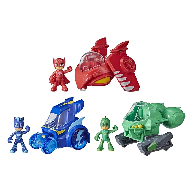 Jet Combiner 3in1 PJ Masks Super Pigiamini - Giocattolo Prescolare