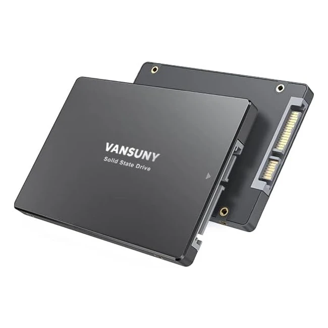 Disco Duro SSD Vansuny 1TB SATA III 2.5'' Flash 3D NAND Avanzado - Hasta 500MB/s para PC y Portátil