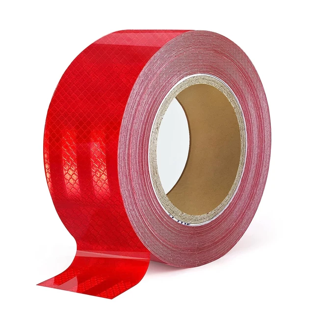 Cinta Reflectante Adhesiva XFXIA - Impermeable y Resistente - 10m x 5cm - Autoadhesiva para Coche, Moto, Bicicleta y más