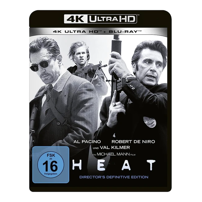 Heat 4K Ultra HD Blu-ray 2D - ¡Disfruta de la mejor calidad de imagen!
