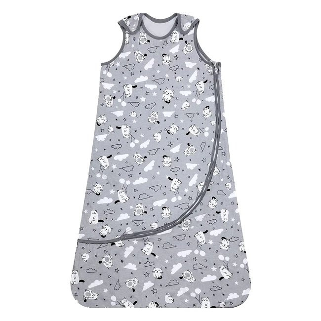 Gigoteuse Lictin 0.5 Tog en coton ajustable pour garçon ou fille de 3 à 18 mois